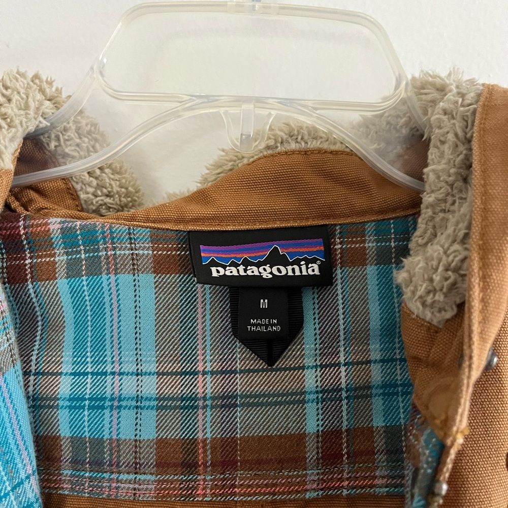 Patagonia Chore Jacket with Sherpa Lined hood